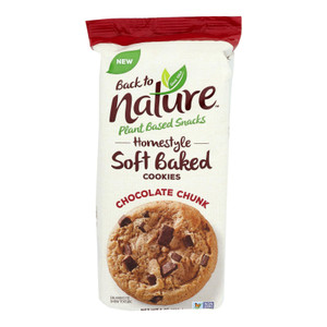 Back To Nature - Cookie Homestyle Chocolate Chunk - Case Of 6-8 Oz Back To Nature - Cookie Homestyle Chocolate Chunk - Case Of 6-8 Oz