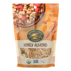 Nature's Path Organic Honey Almond Granola - Case Of 8 - 11 Oz. Nature's Path Organic Honey Almond Granola - Case Of 8 - 11 Oz.