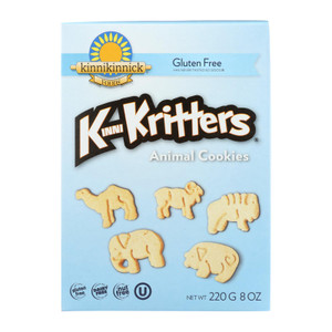 Kinnikinnick Animal Cookies - Case Of 6 - 8 Oz. - GEL0902197 Kinnikinnick Animal Cookies - Case Of 6 - 8 Oz. - GEL0902197