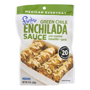 Frontera Foods Green Chile Enchilada Sauce - Green Chile - Case Of 6 - 8 Oz. Frontera Foods Green Chile Enchilada Sauce - Green Chile - Case Of 6 - 8 Oz.