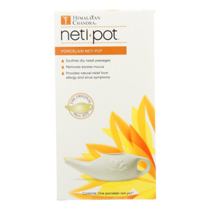 Himalayan Institute Neti Wash Ceramic Neti Pot - 1 Pot Himalayan Institute Neti Wash Ceramic Neti Pot - 1 Pot