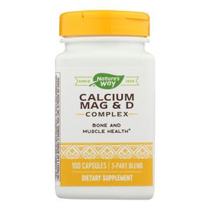 Nature's Way - Calcium Mag And D Complex - 100 Capsules Nature's Way - Calcium Mag And D Complex - 100 Capsules