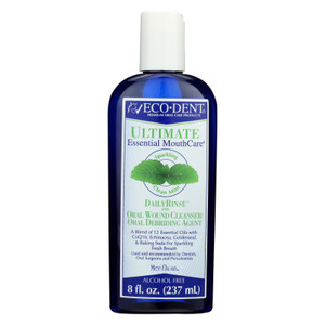 Eco-dent Dailyrinse Mouthrinse - Mint - 8 Oz Eco-dent Dailyrinse Mouthrinse - Mint - 8 Oz