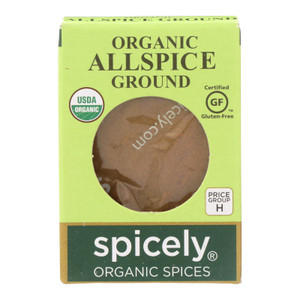 Spicely Organics - Organic Allspice - Ground - Case Of 6 - 0.45 Oz. Spicely Organics - Organic Allspice - Ground - Case Of 6 - 0.45 Oz.