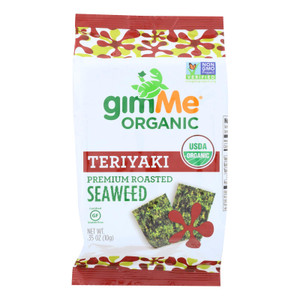 Gimme Organic Roasted Teriyaki - Case Of 12 - 0.35 Oz. Gimme Organic Roasted Teriyaki - Case Of 12 - 0.35 Oz.