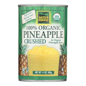 Native Forest Organic Pineapple - Crushed - Case Of 6 - 14 Oz. Native Forest Organic Pineapple - Crushed - Case Of 6 - 14 Oz.