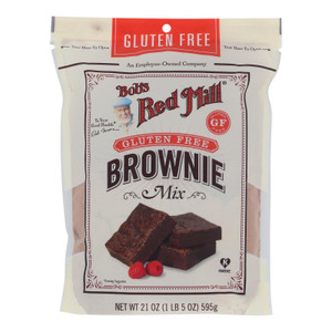 Bob's Red Mill - Brownie Mix Gluten Free - Case Of 4-21 Oz Bob's Red Mill - Brownie Mix Gluten Free - Case Of 4-21 Oz