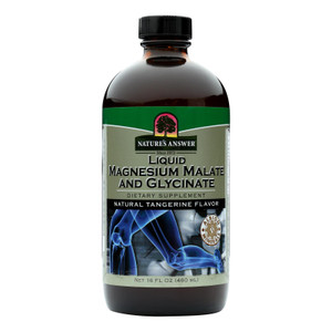 Nature's Answer - Magnesium Malate And Glycinate - Liquid - 16 Fl Oz Nature's Answer - Magnesium Malate And Glycinate - Liquid - 16 Fl Oz