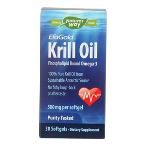 Nature's Way - Efagold Krill Oil - 30 Softgels Nature's Way - Efagold Krill Oil - 30 Softgels