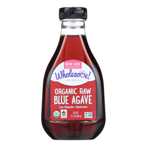 Wholesome Sweeteners Organic Raw Blue Agave - Case Of 6 - 23.5 Oz. Wholesome Sweeteners Organic Raw Blue Agave - Case Of 6 - 23.5 Oz.