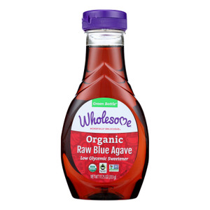 Wholesome Sweeteners Blue Agave - Organic - Raw - 11.75 Oz - Case Of 6 Wholesome Sweeteners Blue Agave - Organic - Raw - 11.75 Oz - Case Of 6