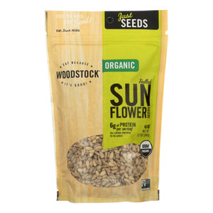Woodstock Organic Hulled And Unsalted Sunflower Seeds - Case Of 8 - 12 Oz Woodstock Organic Hulled And Unsalted Sunflower Seeds - Case Of 8 - 12 Oz