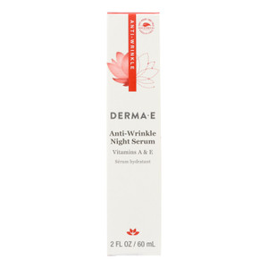 Derma E - Anti - Wrinkle Vitamin A Night Serum - 2 Oz. Derma E - Anti - Wrinkle Vitamin A Night Serum - 2 Oz.
