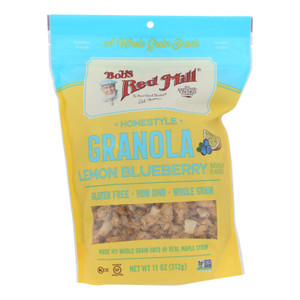Bob's Red Mill - Granola Lemon Blueberry - Case Of 6 - 11 Oz Bob's Red Mill - Granola Lemon Blueberry - Case Of 6 - 11 Oz