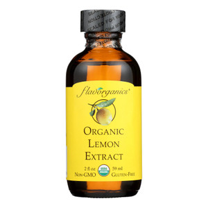 Flavorganics Organic Lemon Extract - 2 Oz Flavorganics Organic Lemon Extract - 2 Oz