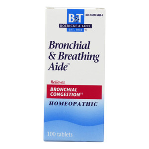 Boericke And Tafel - Bronchitis And Asthma Aide - 100 Tablets Boericke And Tafel - Bronchitis And Asthma Aide - 100 Tablets