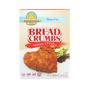Kinnikinnick Bread Panko Style - Case Of 6 - 12.5 Oz. Kinnikinnick Bread Panko Style - Case Of 6 - 12.5 Oz.