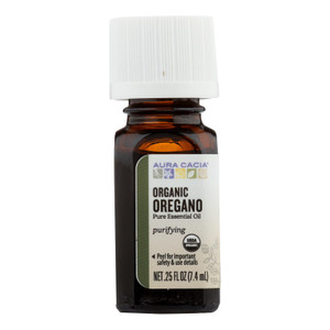 Aura Cacia - Organic Oregano - .25 Oz Aura Cacia - Organic Oregano - .25 Oz
