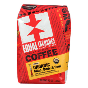 Equal Exchange Organic Drip Coffee - Mind Body And Soul - Case Of 6 - 12 Oz. Equal Exchange Organic Drip Coffee - Mind Body And Soul - Case Of 6 - 12 Oz.