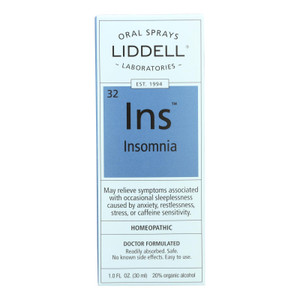 Liddell Homeopathic Insomnia - 1 Fl Oz Liddell Homeopathic Insomnia - 1 Fl Oz