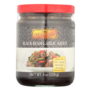 Lee Kum Kee Sauce - Black Bean Garlic - Case Of 6 - 8 Oz. Lee Kum Kee Sauce - Black Bean Garlic - Case Of 6 - 8 Oz.