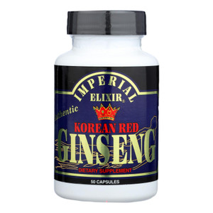 Imperial Elixir Ginseng Korean Red - 50 Caps Imperial Elixir Ginseng Korean Red - 50 Caps