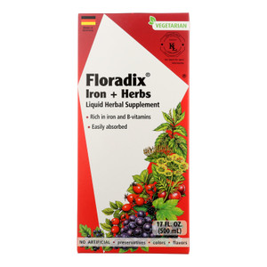 Floradix - Floradix Iron And Herbs - 1 Each 1-17 Fz Floradix - Floradix Iron And Herbs - 1 Each 1-17 Fz