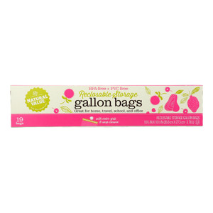 Natural Value - Storage Bags Gal Reclsble - Case Of 12 - 19 Ct Natural Value - Storage Bags Gal Reclsble - Case Of 12 - 19 Ct