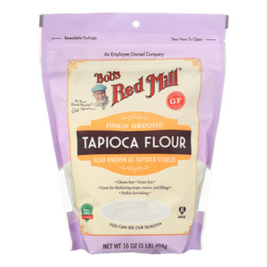 Bob's Red Mill - Flour Tapioca - Case Of 4-16 Oz Bob's Red Mill - Flour Tapioca - Case Of 4-16 Oz