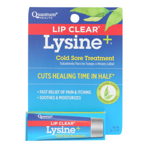 Quantum Lipclear Lysine And Cold Sore Treatment All Natural Ointment - 0.25 Oz Quantum Lipclear Lysine And Cold Sore Treatment All Natural Ointment - 0.25 Oz