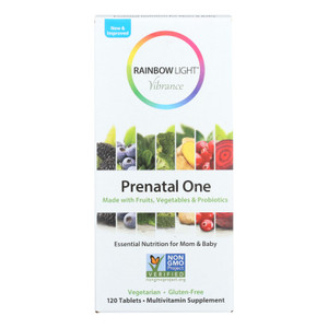 Rainbow Light - Prenatal One Vibrance - 1 Each - 120 Tab Rainbow Light - Prenatal One Vibrance - 1 Each - 120 Tab