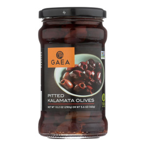 Gaea Olives - Kalamata - Pitted - 5.6 Oz - Case Of 8 Gaea Olives - Kalamata - Pitted - 5.6 Oz - Case Of 8