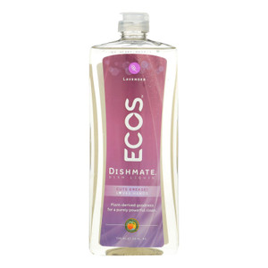 Earth Friendly Dishmate Dish Liquid - Lavender - 25 Fl Oz Earth Friendly Dishmate Dish Liquid - Lavender - 25 Fl Oz