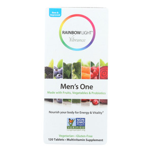 Rainbow Light - Men's One Vibrance - 1 Each - 120 Tab Rainbow Light - Men's One Vibrance - 1 Each - 120 Tab