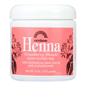 Rainbow Research Henna Hair Color And Conditioner Persian Strawberry - 4 Oz Rainbow Research Henna Hair Color And Conditioner Persian Strawberry - 4 Oz