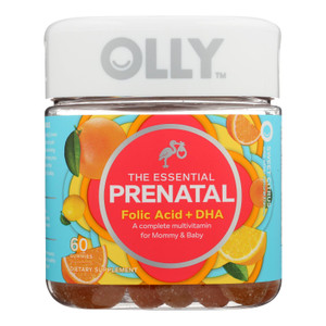 Olly - Prenatl Vitamin Folic Acd Cit - 1 Each - 60 Ct Olly - Prenatl Vitamin Folic Acd Cit - 1 Each - 60 Ct