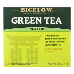 Bigelow Tea Tea - Green - Case Of 6 - 40 Bag Bigelow Tea Tea - Green - Case Of 6 - 40 Bag