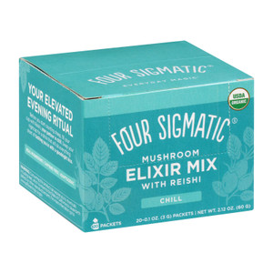 Four Sigmatic - Mushroom Elixir - Organic Reishi Mushroom - 20 Ct Four Sigmatic - Mushroom Elixir - Organic Reishi Mushroom - 20 Ct
