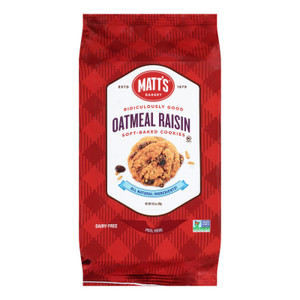 Matt's Cookies - Cookies Oatmeal Raisin - Case Of 6-10.5 Oz Matt's Cookies - Cookies Oatmeal Raisin - Case Of 6-10.5 Oz