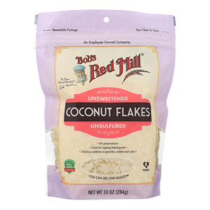 Bob's Red Mill - Coconut Flakes - Case Of 4-10 Oz