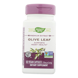Nature's Way - Olive Leaf Standardized - 60 Capsules Nature's Way - Olive Leaf Standardized - 60 Capsules