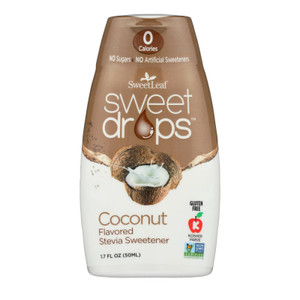 Sweetleaf Coconut Sweet Drops - 1 Each - 1.7 Oz Sweetleaf Coconut Sweet Drops - 1 Each - 1.7 Oz