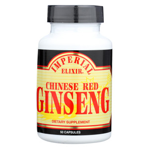 Imperial Elixir Chinese Red Ginseng - 500 Mg - 50 Capsules Imperial Elixir Chinese Red Ginseng - 500 Mg - 50 Capsules