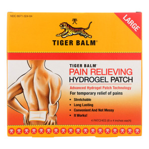 Tiger Balm Pain Relieving Large Patches - Case Of 6 - 4 Pack Tiger Balm Pain Relieving Large Patches - Case Of 6 - 4 Pack