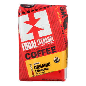 Equal Exchange Organic Drip Coffee - Ethiopian - Case Of 6 - 12 Oz. Equal Exchange Organic Drip Coffee - Ethiopian - Case Of 6 - 12 Oz.