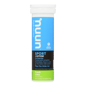 Nuun Hydration Drink Tab - Energy - Lemon-lime - 10 Tablets - Case Of 8 Nuun Hydration Drink Tab - Energy - Lemon-lime - 10 Tablets - Case Of 8
