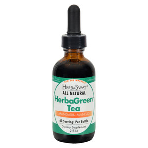 Herbasway Laboratories Herbagreen Tea Mandarin Mango - 2 Fl Oz Herbasway Laboratories Herbagreen Tea Mandarin Mango - 2 Fl Oz