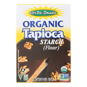 Let's Do Organics Tapioca Starch - Organic - 6 Oz - Case Of 6 Let's Do Organics Tapioca Starch - Organic - 6 Oz - Case Of 6