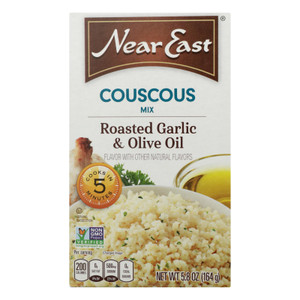 Near East Couscous Roasted - Olive Oil And Garlic - Case Of 12 - 5.8 Oz. Near East Couscous Roasted - Olive Oil And Garlic - Case Of 12 - 5.8 Oz.