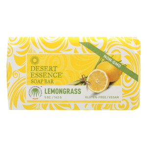 Desert Essence - Bar Soap - Lemongrass - 5 Oz Desert Essence - Bar Soap - Lemongrass - 5 Oz